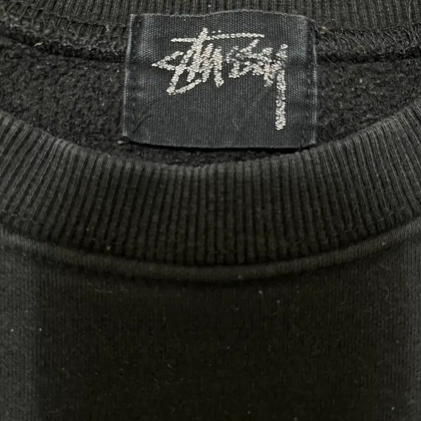 [BUNJANG] Stussy Embroidered Logo Cotton Sweatshirt / 스투시 Stussy 자수로고 코튼 맨투맨 M(95)