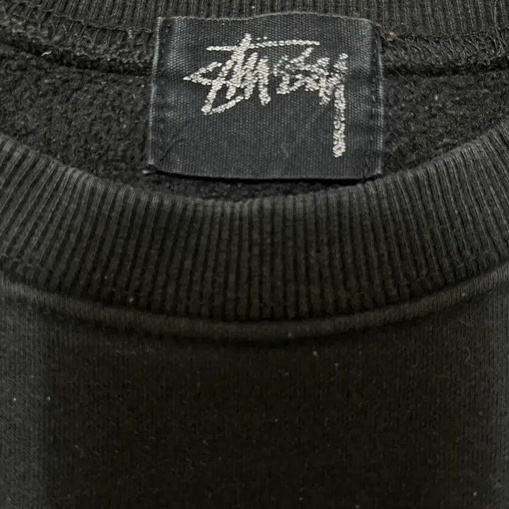 [BUNJANG] Stussy Embroidered Logo Cotton Sweatshirt / 스투시 Stussy 자수로고 코튼 맨투맨 M(95)