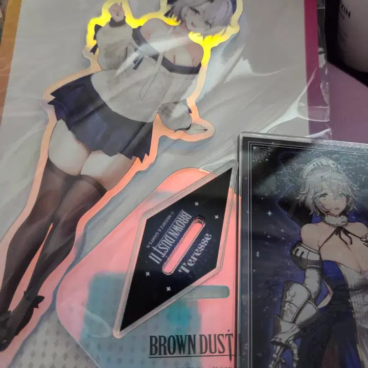 [BUNJANG] BrownDust 2 Teresa Acrylic Set / 무료배송]중고 브라운더스트2 테레사 아크릴2종  브더2 쁘
