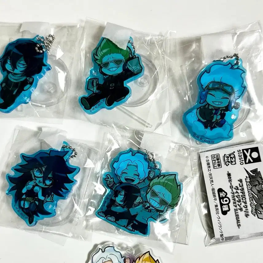 [BUNJANG] My Hero Academia Vigilantes Aizawa Acrylic Standee Bundle Set / 일괄) 히로아카 아이자와 아크릴 나히아 비질랜티 데코라픽 히어로 삼바카