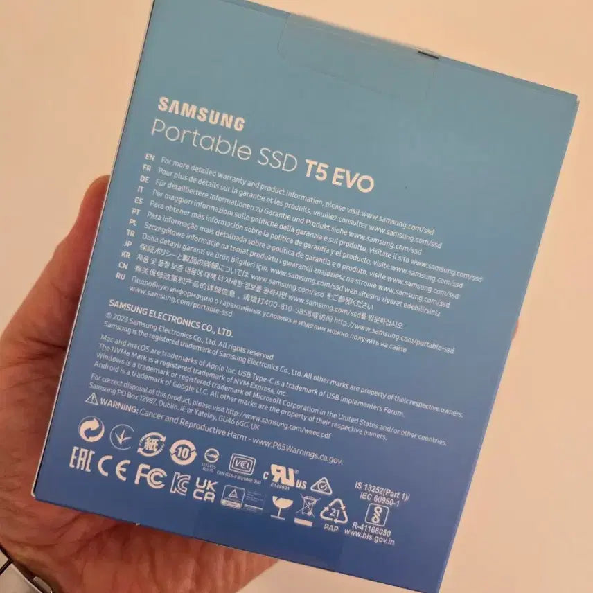 [SOLD OUT] [삼성 포터블SSD] MU-PH2T0S/WW, 2TB