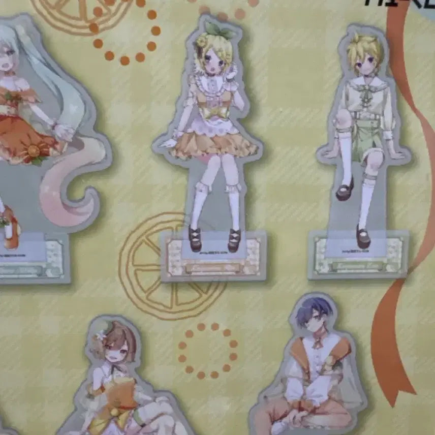 [BUNJANG] Citrus Miku Rin Acrylic Stand / (반택포함) 시트러스미쿠 린 아크릴 판매
