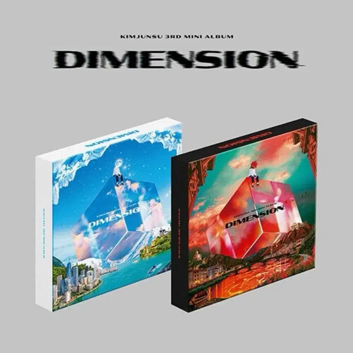 [BUNJANG] Kim Junsu DIMENSION Mini Album Vol. 3 Bundle Set / 김준수 미니앨범 3집 DIMENSION 미개봉 4개 일괄