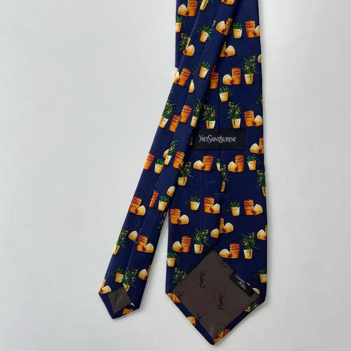 [BUNJANG] Saint Laurent Silk Necktie / YSL 입생로랑  명품 정품 넥타이