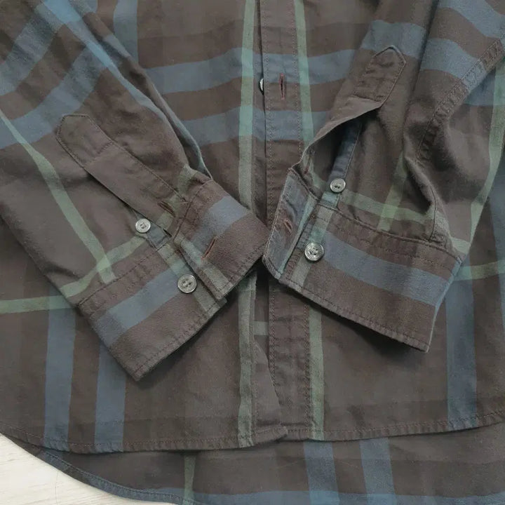 [SOLD OUT] 버버리 브릿 체크패턴 남방 L사이즈
