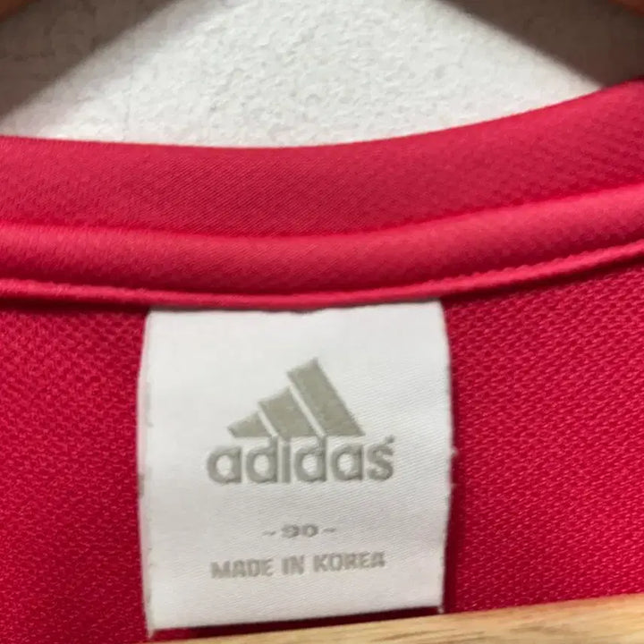 [BUNJANG] Adidas Red Short Sleeve T-shirt (Women&