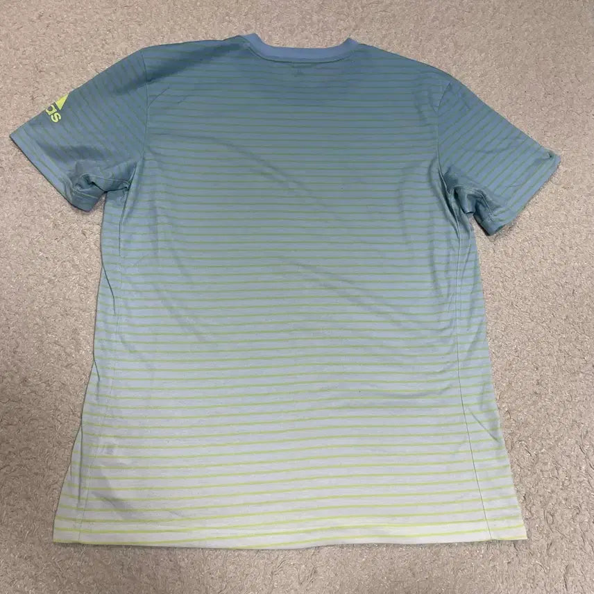 [BUNJANG] Adidas Stripe Short Sleeve T-shirt XL / 아디다스 스트라이프 반팔 티셔츠 XL