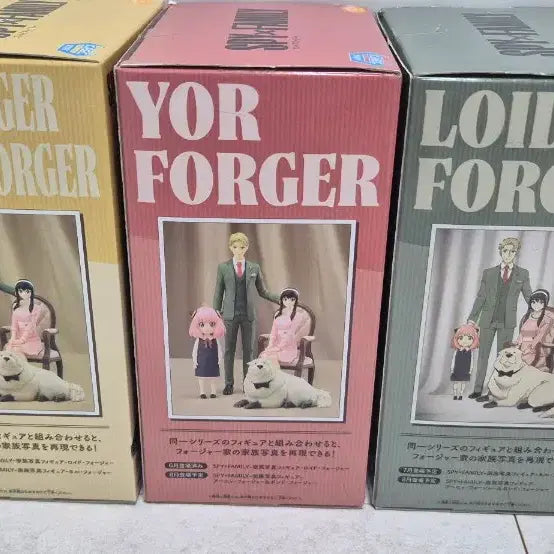 [BUNJANG] Spy x Family Family Photo Figure Set / 스파패 가족사진 피규어 3종 일괄판매