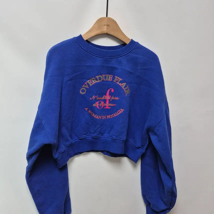 [BUNJANG] Overdue Flare Cropped Sweatshirt / (83) 오버듀플레어 크롭 맨투맨