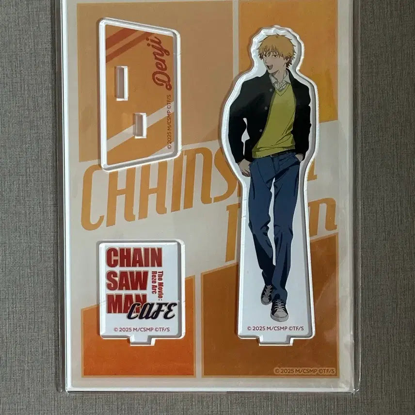 [BUNJANG] Chainsaw Man Denji Acrylic Stand Cafe Limited Edition / 체인소맨 덴지 아크릴 스탠드 카페 한정