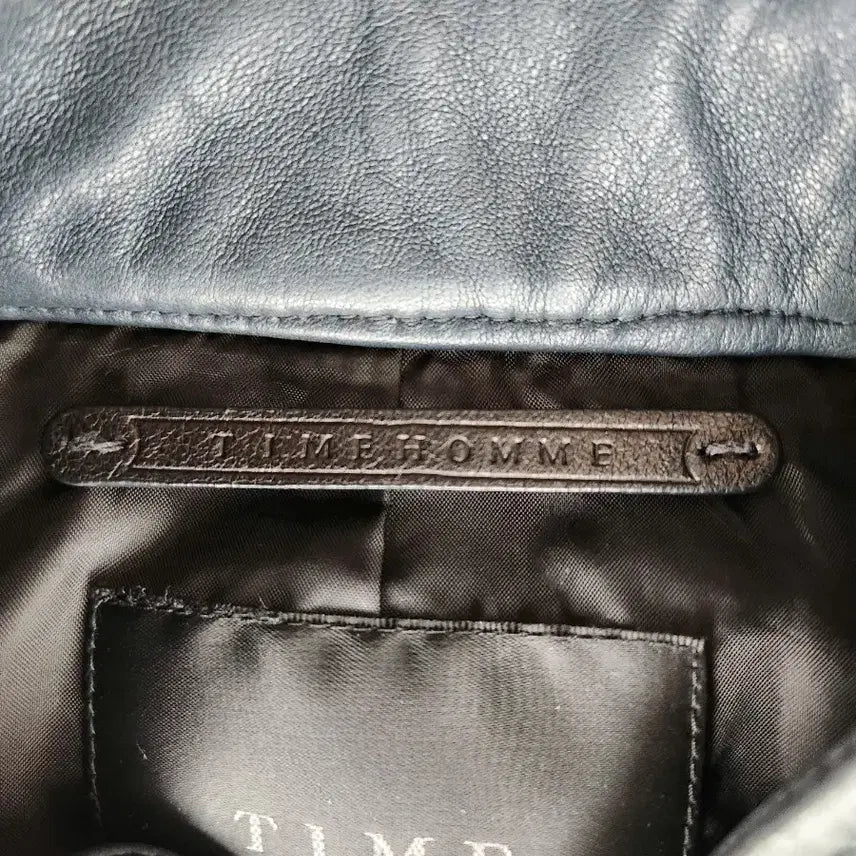 [BUNJANG] TIME HOMME Leather Jacket Men&