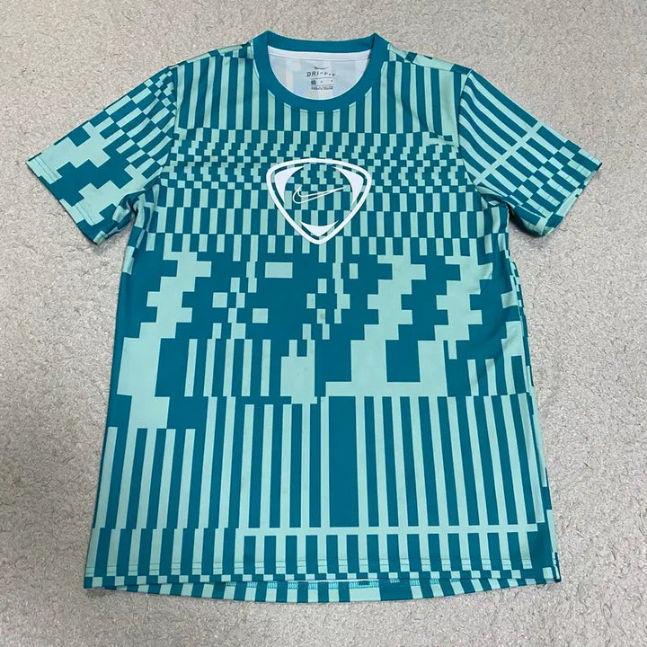 [BUNJANG] Nike DRI-FIT Pattern Short Sleeve T-Shirt (L) / 나이키 DRI-FIT 패턴 반팔 티셔츠 L