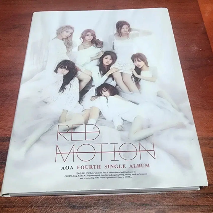 [BUNJANG] AOA Red Motion Single Album / AOA 싱글앨범
