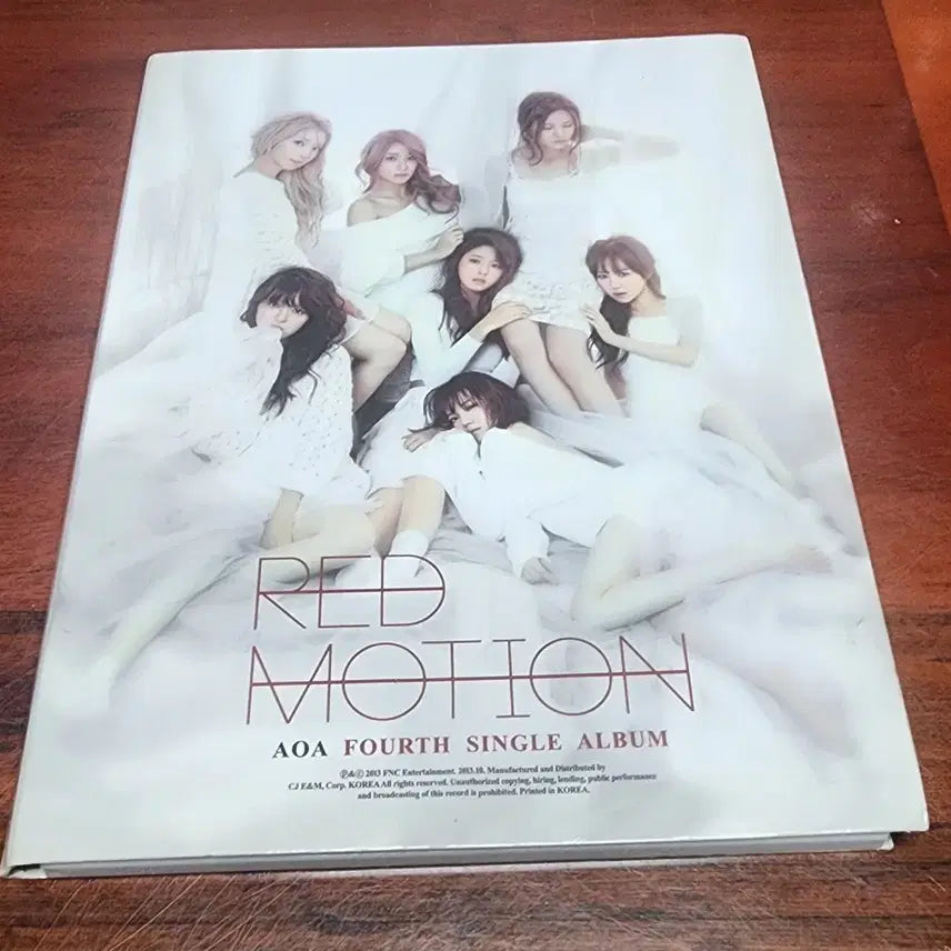 [BUNJANG] AOA Red Motion Single Album / AOA 싱글앨범