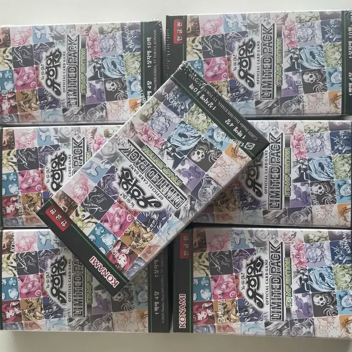 [BUNJANG] Yu-Gi-Oh! Korean Limited Pack Stamp Edition 7-Box Bundle / 유희왕 한글판 리미티드 팩 스탬프 에디션 7박스 일괄판매