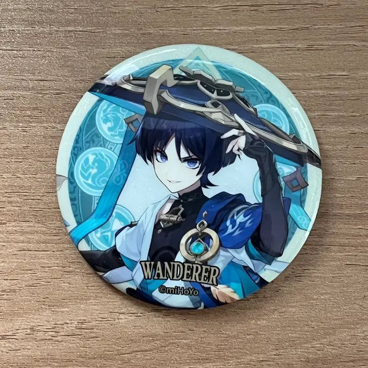 [SOLD OUT] 원신 방랑자 스카라무슈 캔뱃지