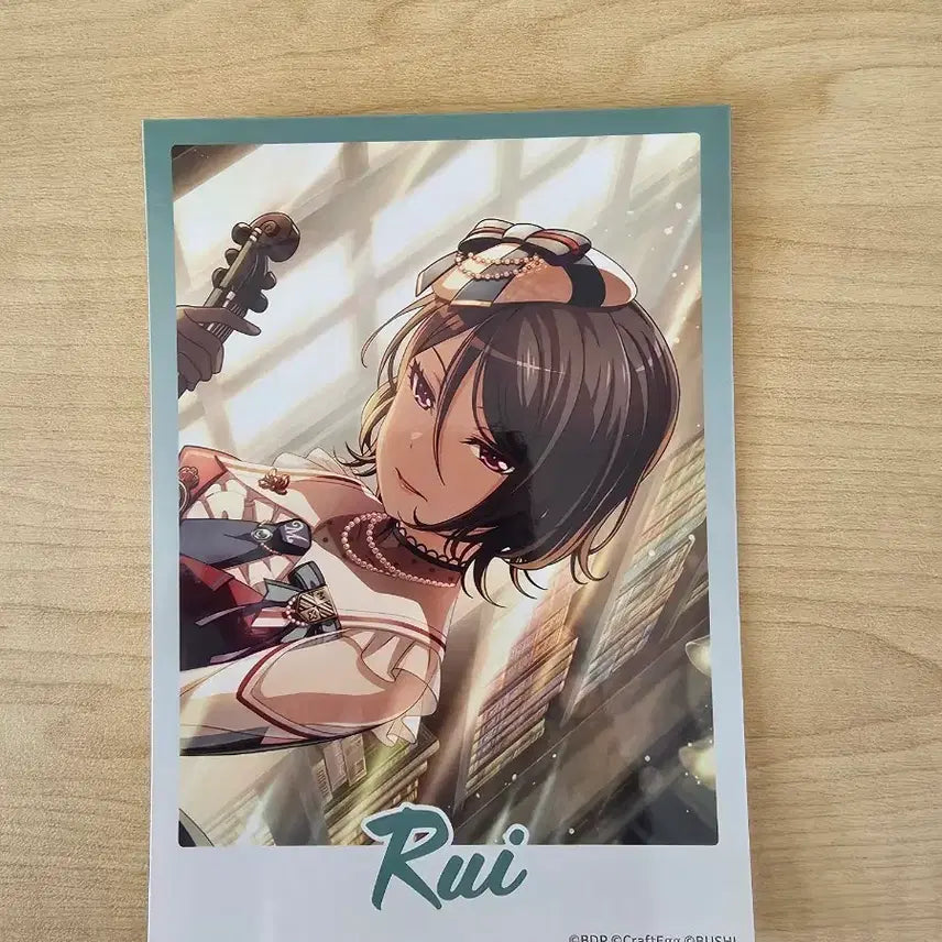 [BUNJANG] Bang Dream! Yashio Rui Illustration Card / 뱅드림 야시오 루이 일러스트 카드