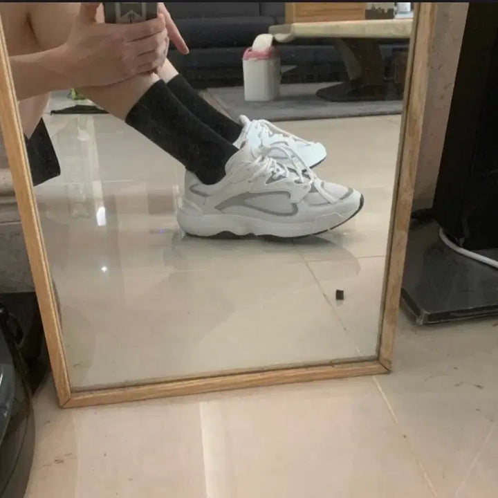 [BUNJANG] Dior B24 Oblique White Sneakers / [40] 디올 b24 오블리크 화이트