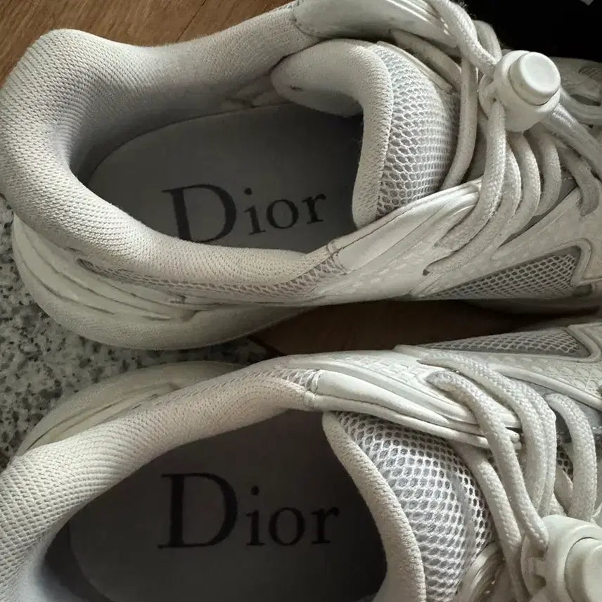 [BUNJANG] Dior B24 Oblique White Sneakers / [40] 디올 b24 오블리크 화이트