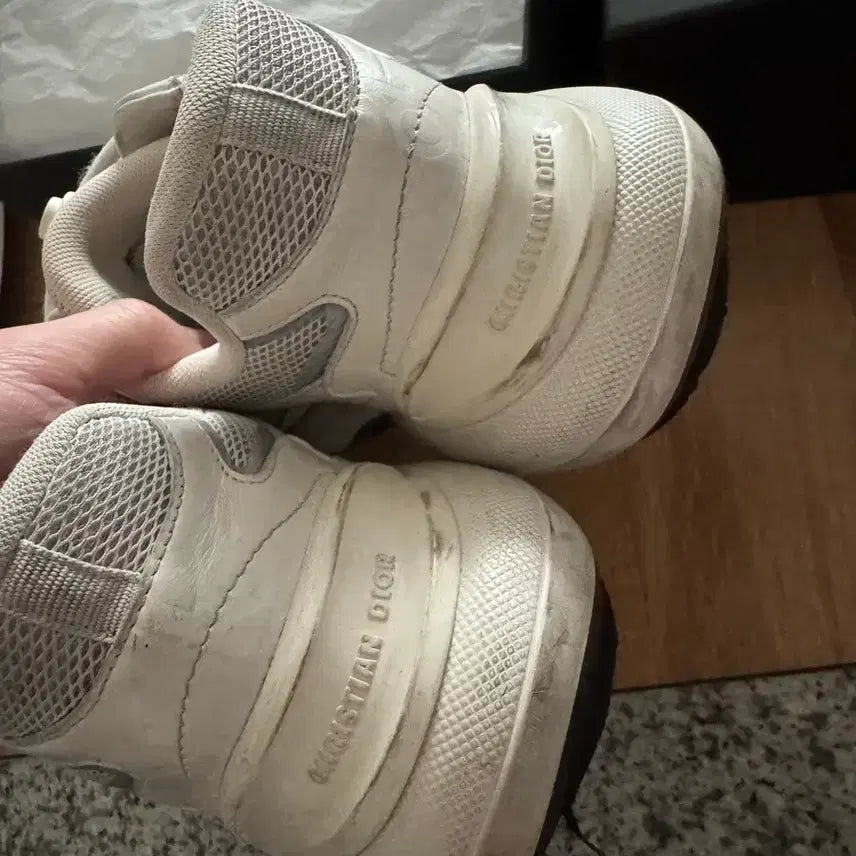 [BUNJANG] Dior B24 Oblique White Sneakers / [40] 디올 b24 오블리크 화이트