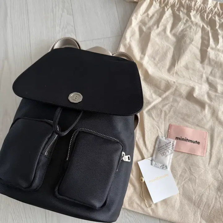[BUNJANG] MinuteMute CLO Backpack Mix Black / 미닛뮤트 클로 백팩 믹스블랙 CLO BACKPACK MIX BLACK