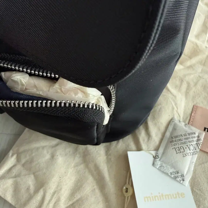 [BUNJANG] MinuteMute CLO Backpack Mix Black / 미닛뮤트 클로 백팩 믹스블랙 CLO BACKPACK MIX BLACK