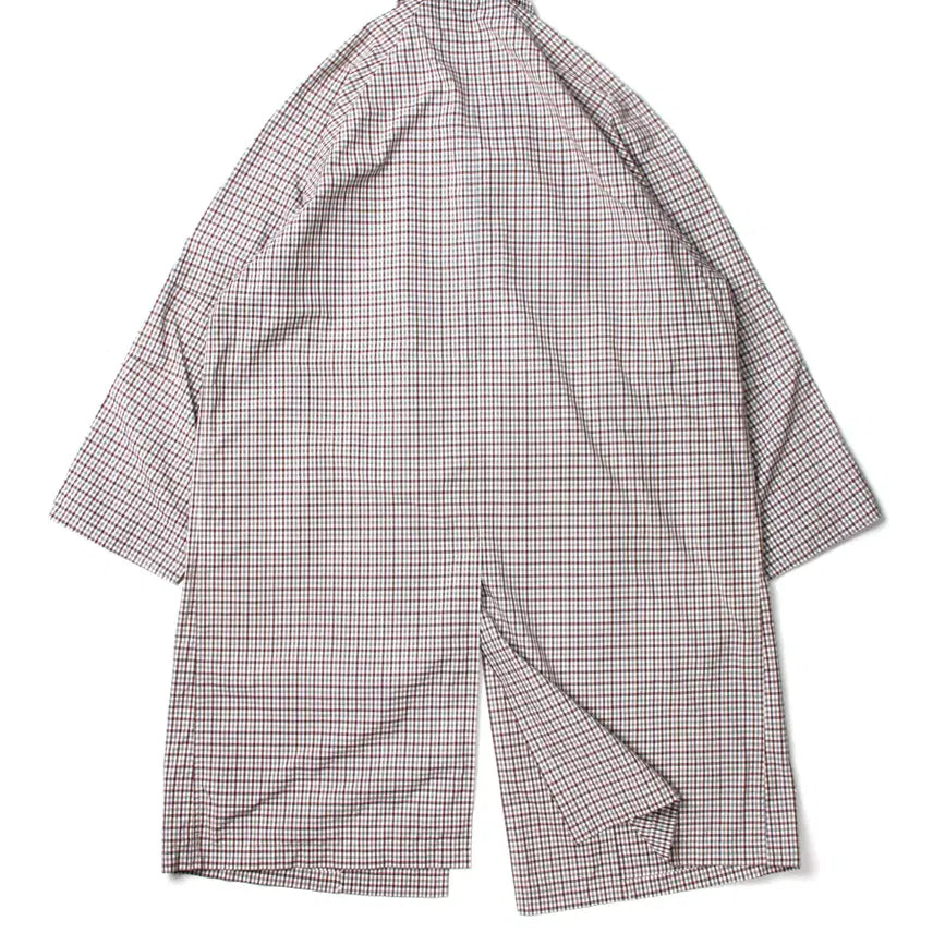 [SOLD OUT] AURALEE FINX WEATHER  CLOTH CHECK COAT