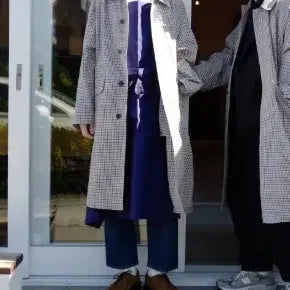 [SOLD OUT] AURALEE FINX WEATHER  CLOTH CHECK COAT