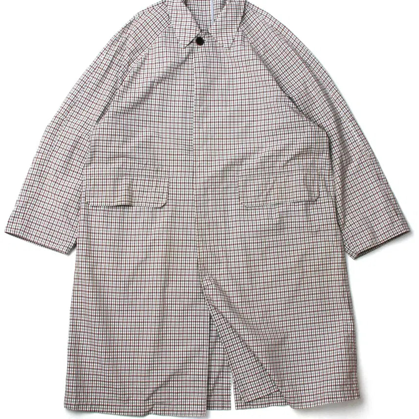 [SOLD OUT] AURALEE FINX WEATHER  CLOTH CHECK COAT