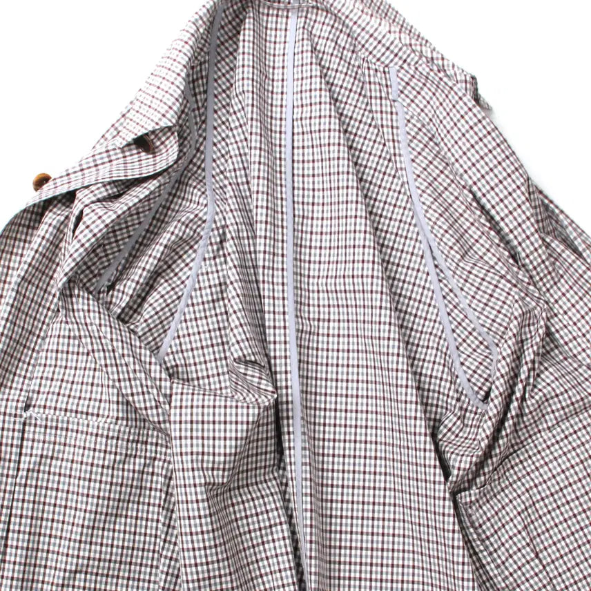 [SOLD OUT] AURALEE FINX WEATHER  CLOTH CHECK COAT
