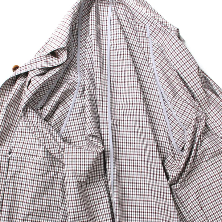 [SOLD OUT] AURALEE FINX WEATHER  CLOTH CHECK COAT