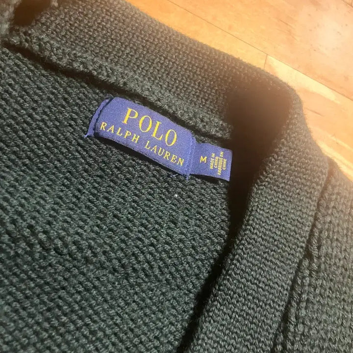 [BUNJANG] Polo 50th Anniversary Wool Cardigan / 폴로 50주년 와펜 울 가디건