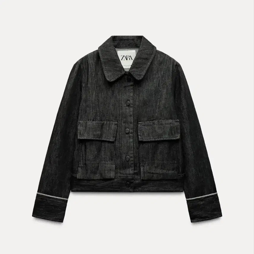 [SOLD OUT] 자라 셀비지 포켓 재킷 zw 컬렉션