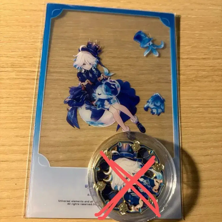 [SOLD OUT] 원신 유니버셜 스튜디오 폰타인 테마 푸리나 특전 포토카드 양도합니다