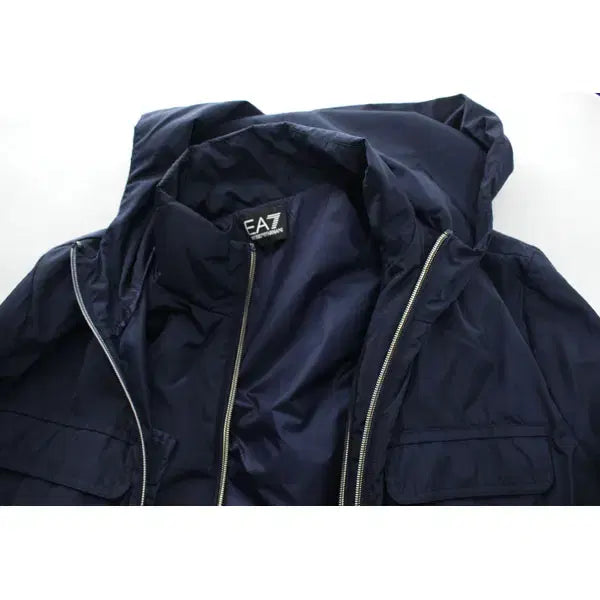 [BUNJANG] EA7 Armani 2-Way Padded Vest and Windbreaker Jacket / EA7 아르마니 B5891 여성M 2WAY 패딩조끼 바람막이 롱자켓