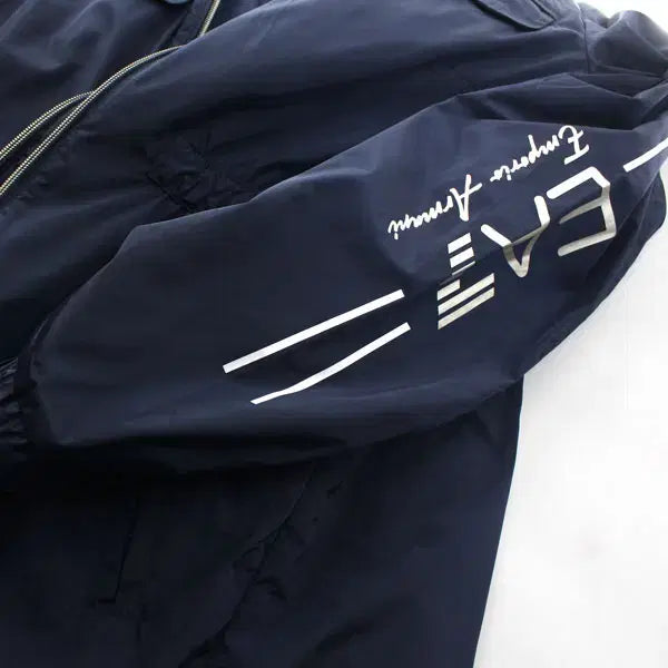 [BUNJANG] EA7 Armani 2-Way Padded Vest and Windbreaker Jacket / EA7 아르마니 B5891 여성M 2WAY 패딩조끼 바람막이 롱자켓