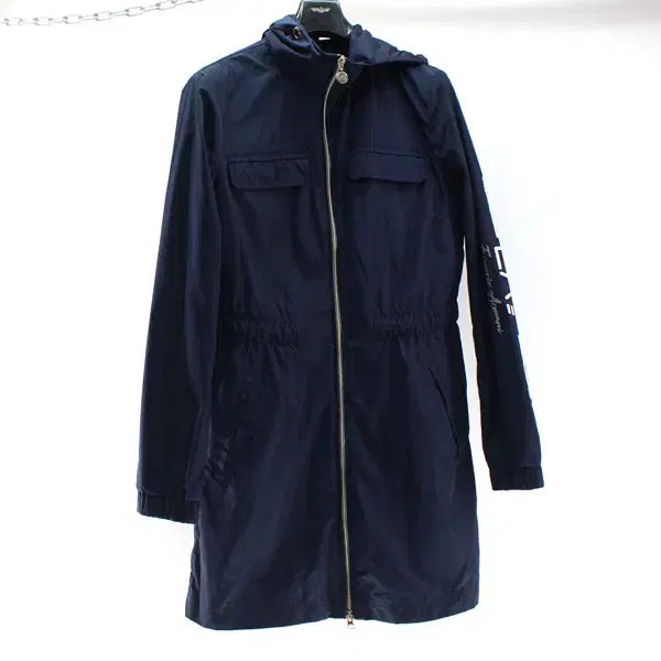 [BUNJANG] EA7 Armani 2-Way Padded Vest and Windbreaker Jacket / EA7 아르마니 B5891 여성M 2WAY 패딩조끼 바람막이 롱자켓