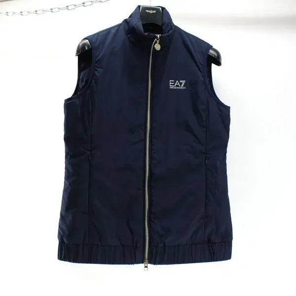 [BUNJANG] EA7 Armani 2-Way Padded Vest and Windbreaker Jacket / EA7 아르마니 B5891 여성M 2WAY 패딩조끼 바람막이 롱자켓