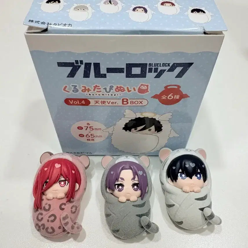 [BUNJANG] Blue Lock Tapinue &amp; Punitofu Bundle Set / 블루록 타피누이 오토야 푸니토푸 이사기 레오 치기리 린 일괄