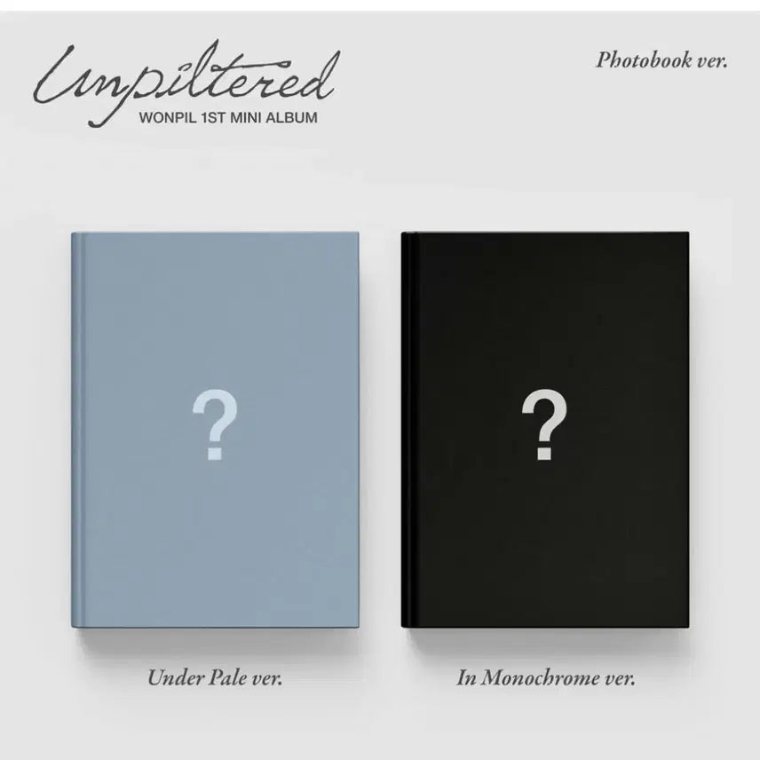 [BUNJANG] Wonpil Unf8ltered Album (Sealed) (POB) / 원필 언필터드 앨범 (미개봉) (미공포 포함)