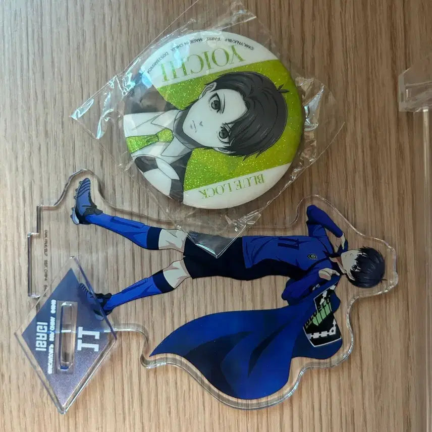 [BUNJANG] Blue Lock Isagi Acrylic Stand &amp; Can Badge / 블루록 이사기 캔뱃지&amp;아크릴스탠드