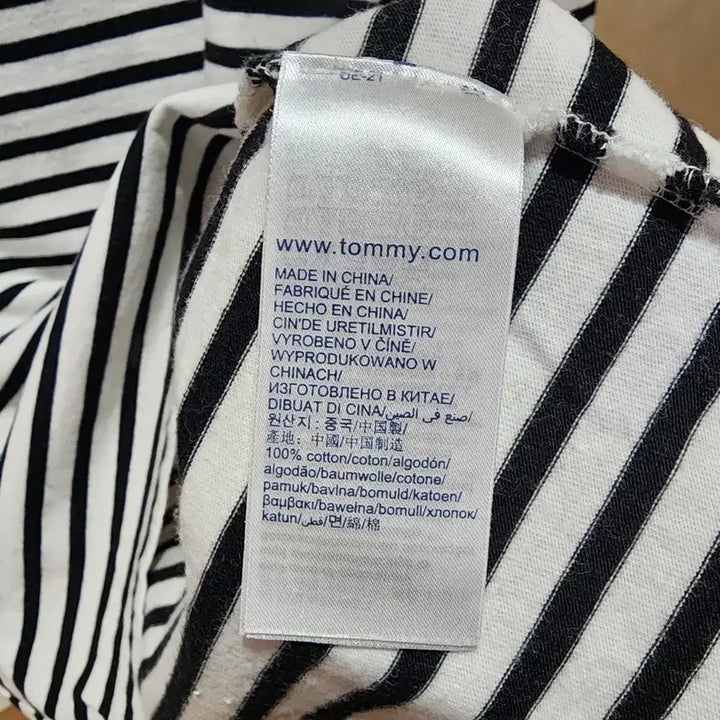 [BUNJANG] Tommy Hilfiger T-Shirts / 타미힐피거 타미진스 긴팔 면 티셔츠 M