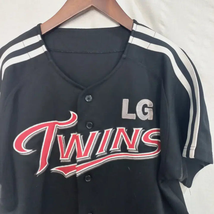 [BUNJANG] LG Twins Black Away Jersey 100 / 엘지트윈스 검정 원정유니폼 100 망사아님