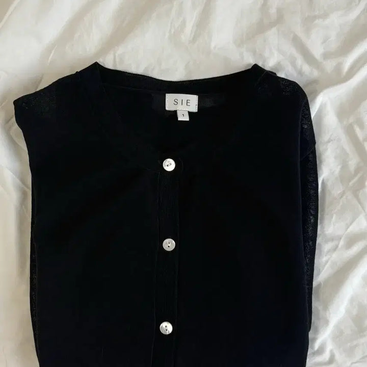 [SOLD OUT] 시에 리즐링 시어 가디건 딥네이비 S