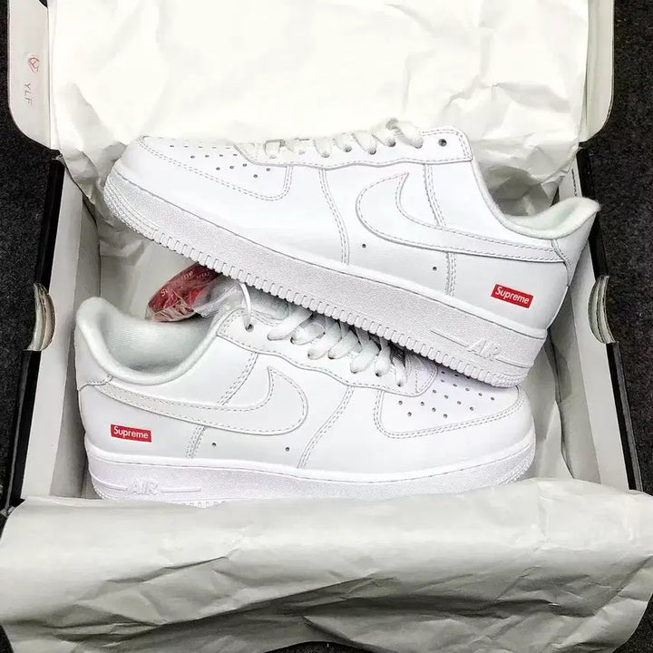 [BUNJANG] Nike x Supreme Air Force 1 Low White / 나이키 x 슈프림 에어포스 1 로우 화이트 265MM