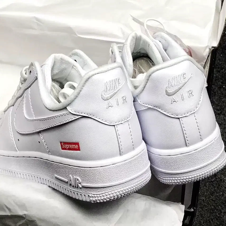 [BUNJANG] Nike x Supreme Air Force 1 Low White / 나이키 x 슈프림 에어포스 1 로우 화이트 265MM