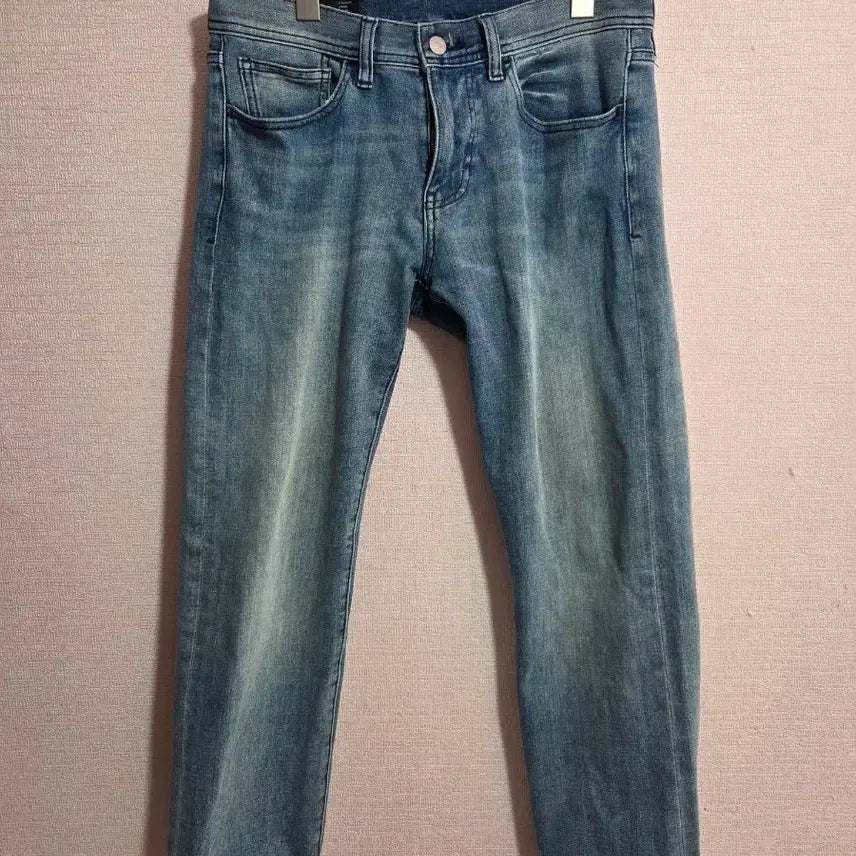 [BUNJANG] Giorgio Armani Light Wash Denim Jeans / 아르마니 연청 워싱데님 청바지