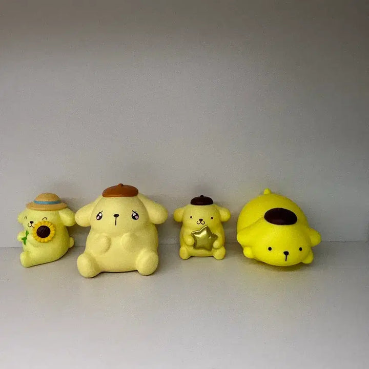 [BUNJANG] Sanrio Pompompurin Figure / 폼폼푸린 일괄 피규어