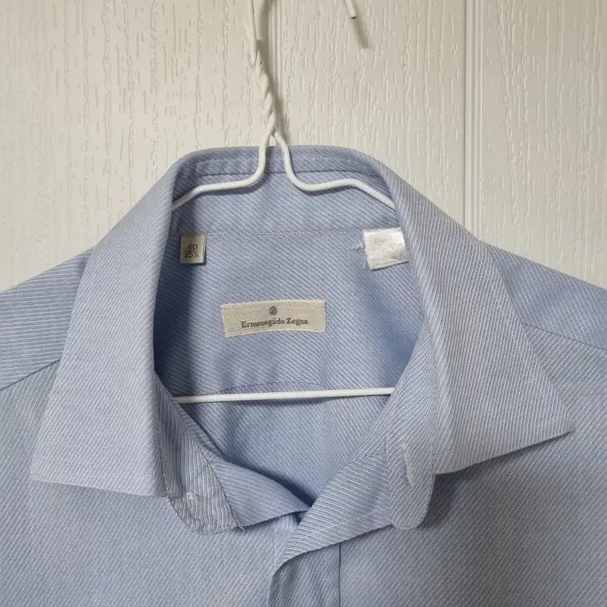 [BUNJANG] Ermenegildo Zegna Sky Blue Shirt / 에르메네질도 제냐 셔츠