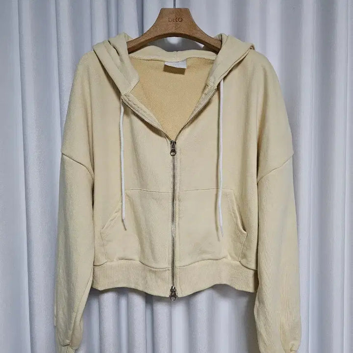[BUNJANG] Two-Way Hoodie Zip-up / (새상품)투웨이 후드집업